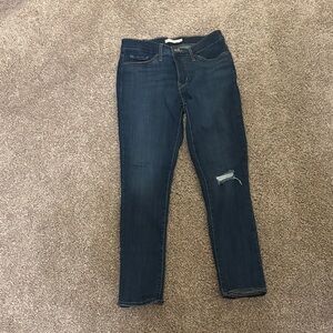 Signature by Levi Strauss Dark Blue Women Jeans